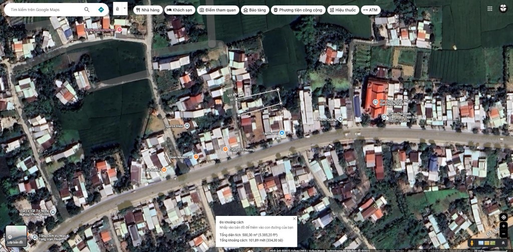 Tài sản tọa lạc tại TĐS 1027, TBĐ 04, Thôn Nhị Dinh 3, ĐT 609, Xã Điện Phước, TX Điện Bàn, Quảng Nam (nay xã Điện Bàn Tây, TP Đà Nẵng)