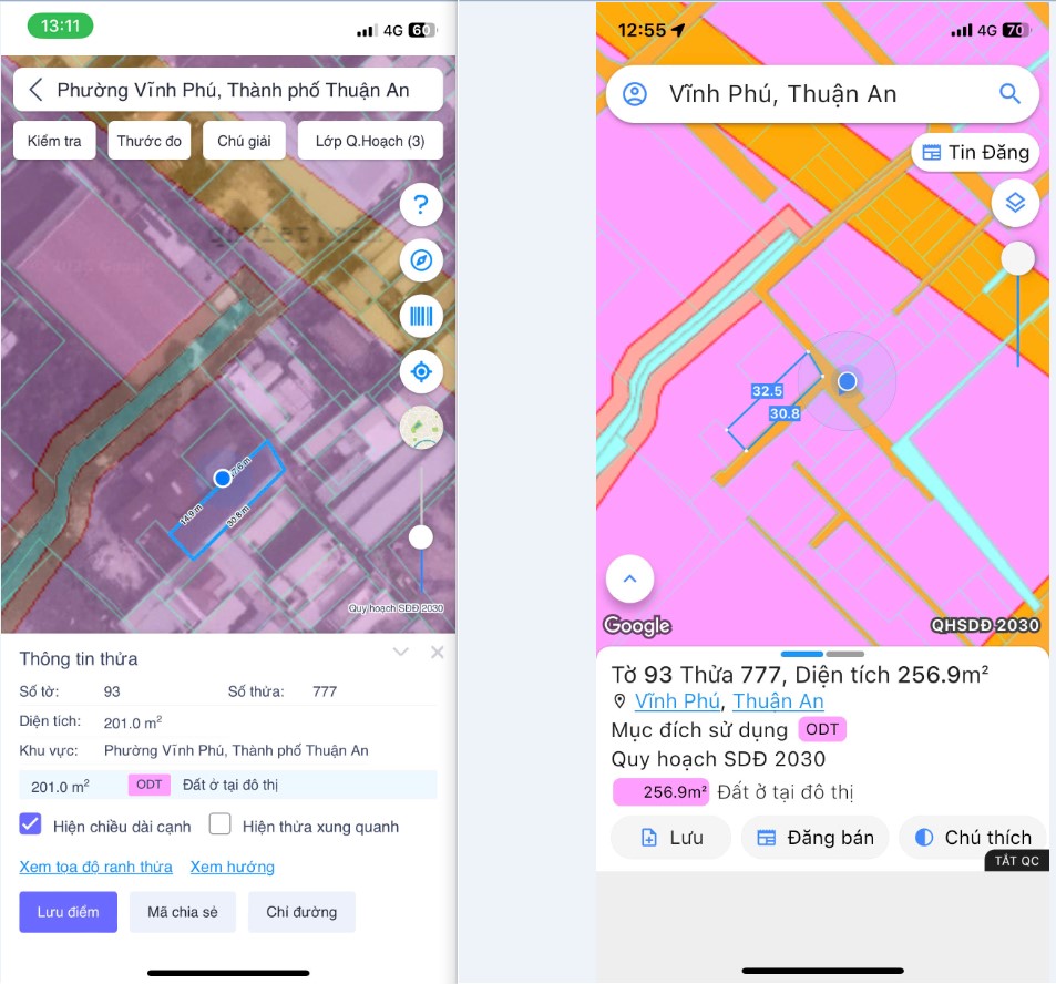 Tài sản tọa lạc tại thửa đất số 777 - Tờ bản đồ D2(DC9) hẻm phụ, Vĩnh Phú 20, Phường Vĩnh Phú, TX Thuận An, Bình Dương (nay là phường Lái Thiêu, TP Hồ Chí Minh)