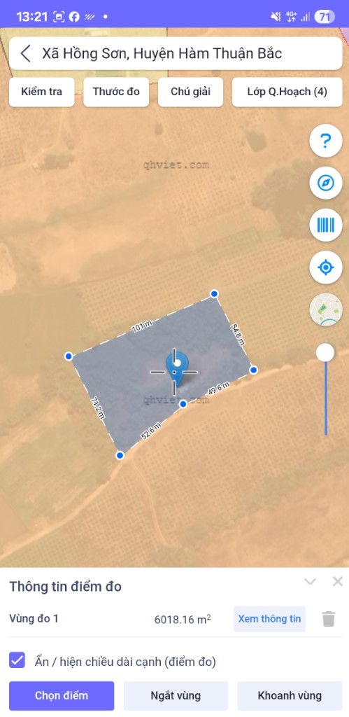 Tài sản tọa lạc tại thửa đất số 346, Tờ bản đồ 04, thôn Liêm Bình, Khác, Xã Hồng Liêm, Huyện Hàm Thuận Bắc, Bình Thuận (nay thuộc xã Hồng Sơn, tỉnh Lâm Đồng)